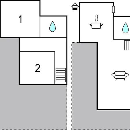 Two-bedroom In Ferienhaus *
